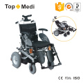 Topmedi Intelligent Outdoor Electric Power Wheelchair with Lamp Light